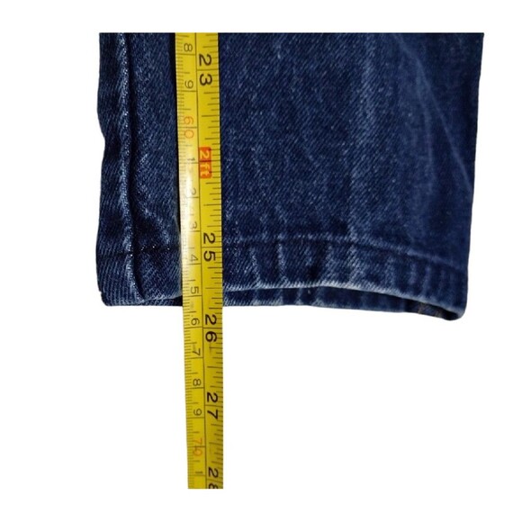 VTG 80's Calvin Klein Womens Size 11 Denim Blue Jeans High Rise Dark Wash Cotton - Picture 9 of 10